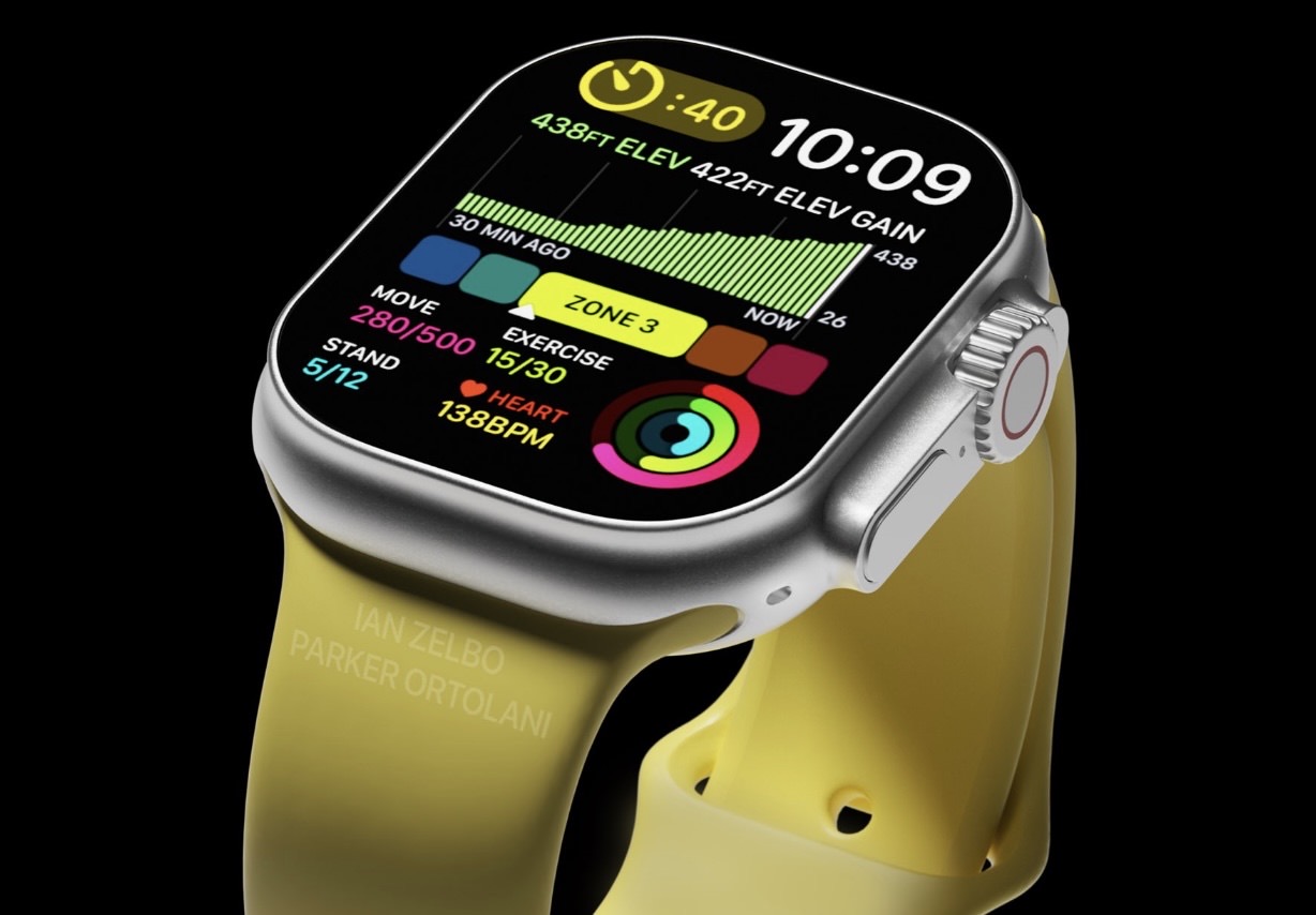 Apple watch pro render