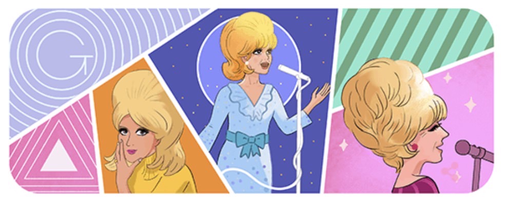 Google logo Dusty Springfield