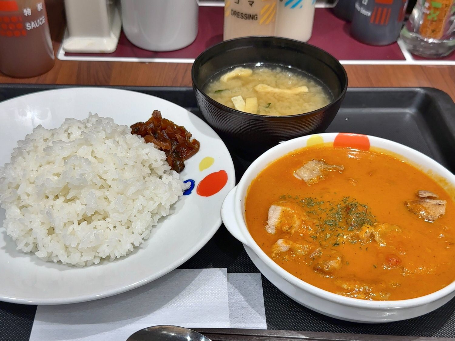 松屋 ごろごろチキンのバターチキンカレー 03004