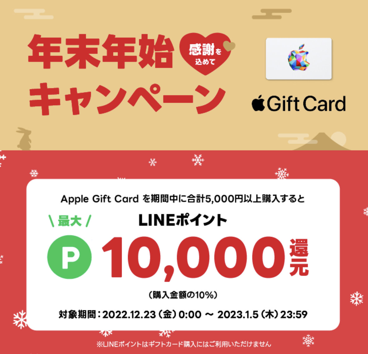 Apple gift line pay