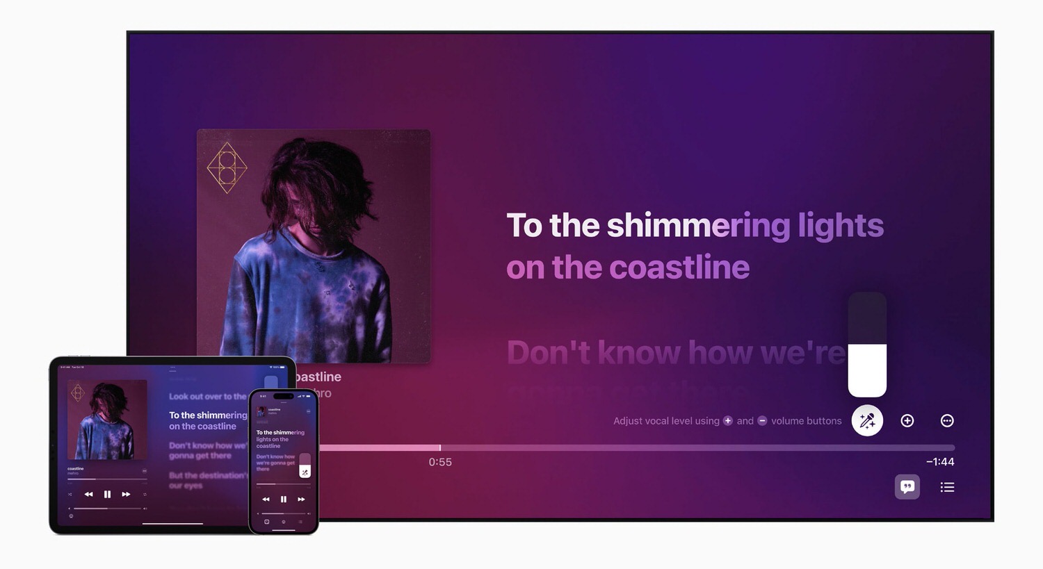 Apple music sing