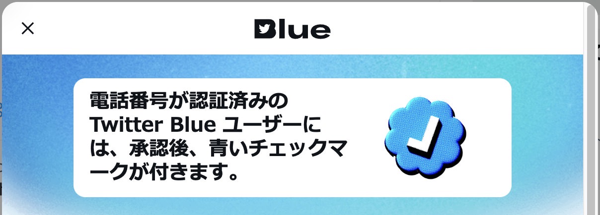 Twitter Blue Japan 11003