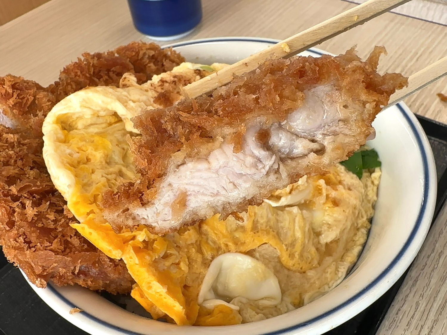 かつや ふわたま白カツ丼 13007 result