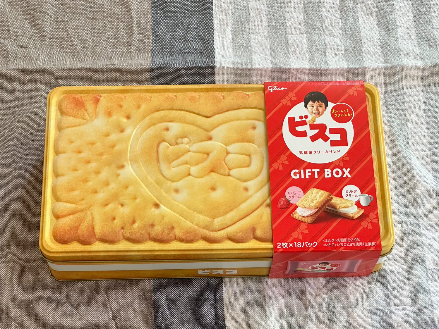 「ビスコ GIFTBOX」ビスコ缶 008 16