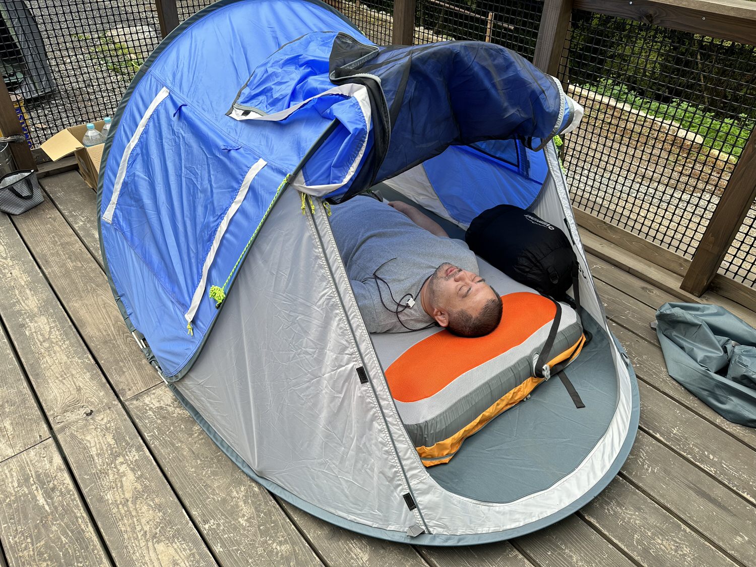 Airbed camp 011