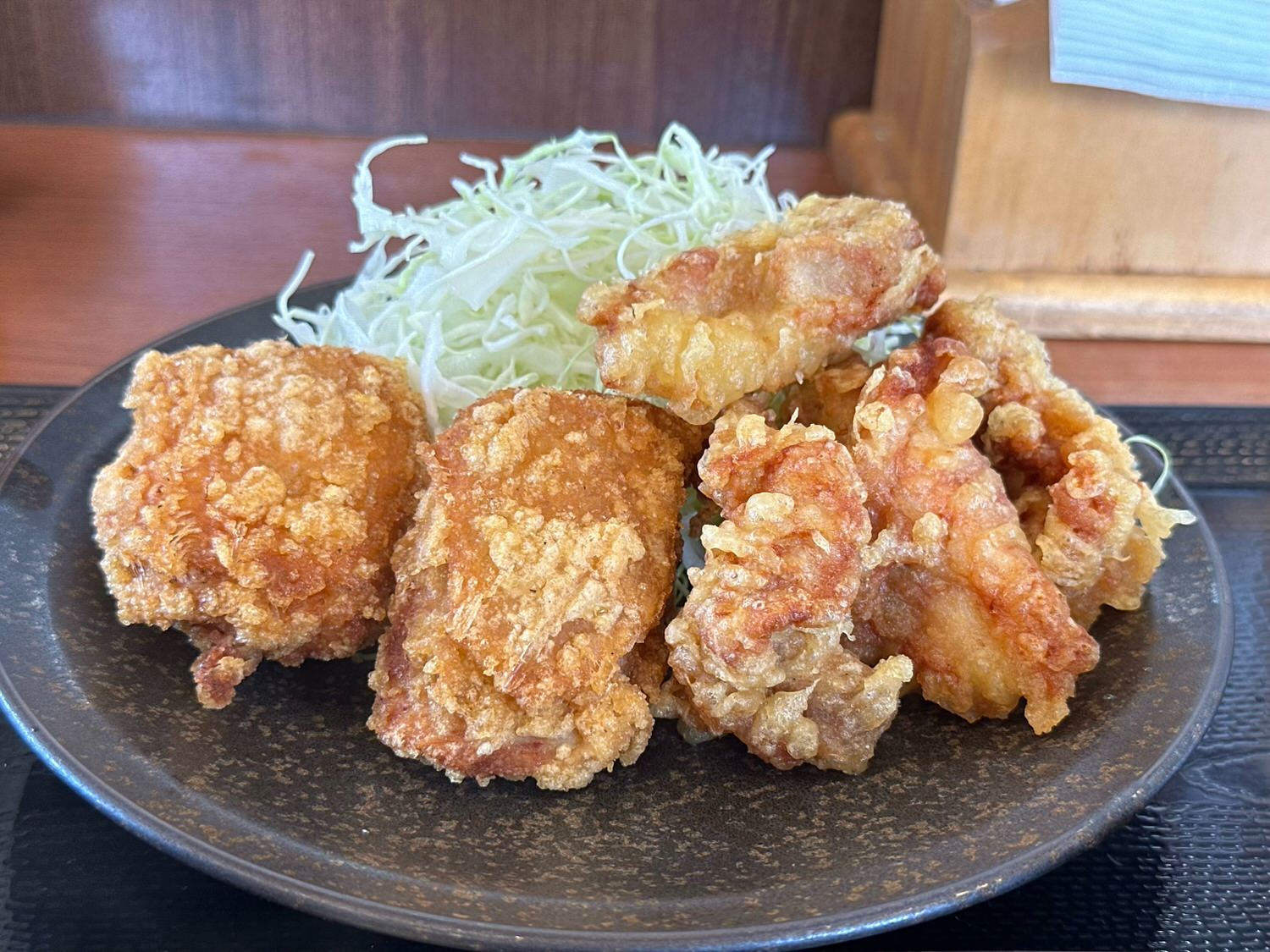 からやま とり天合盛り定食 006