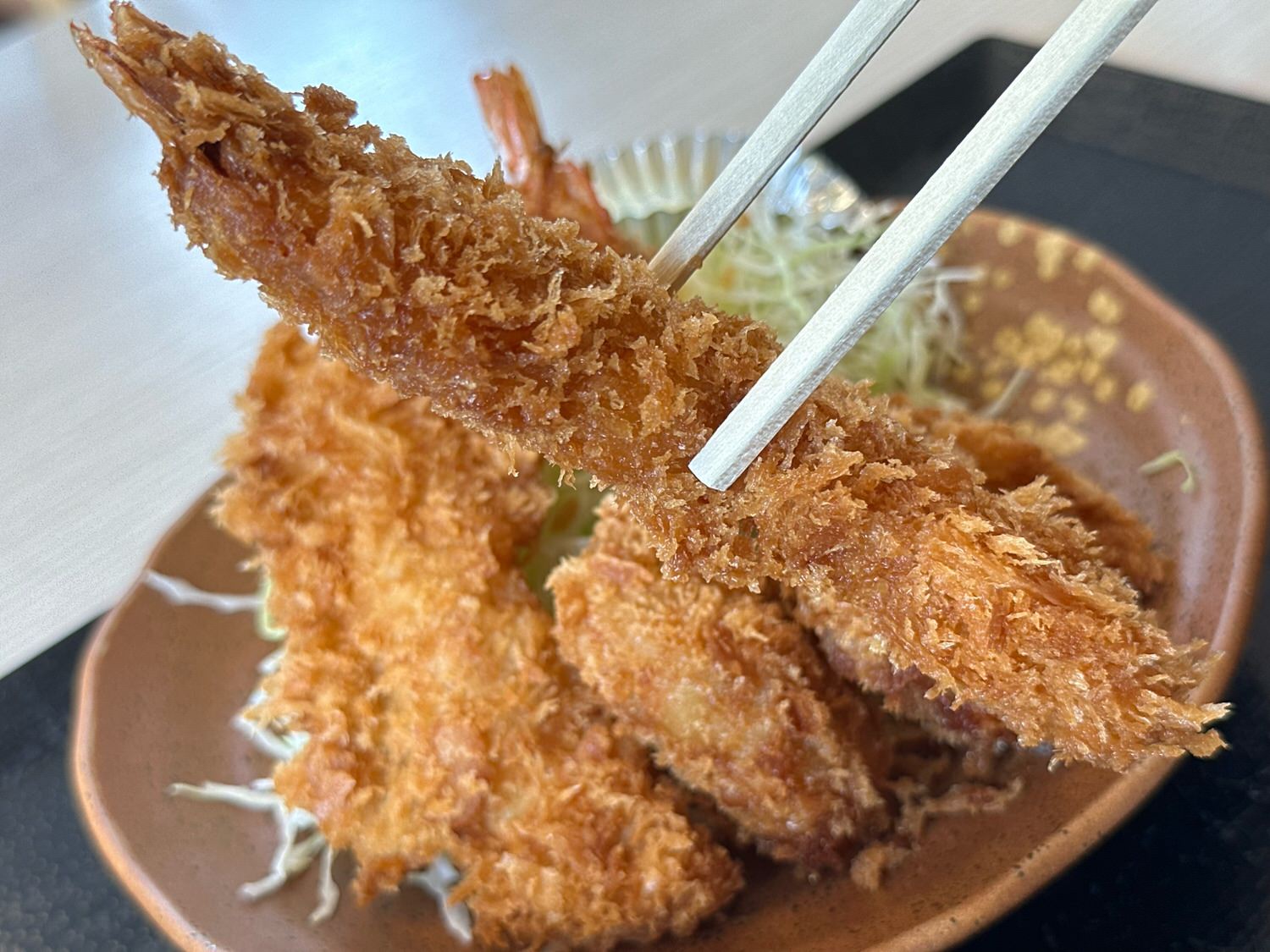 かつや 秋の海鮮フライ定食 009