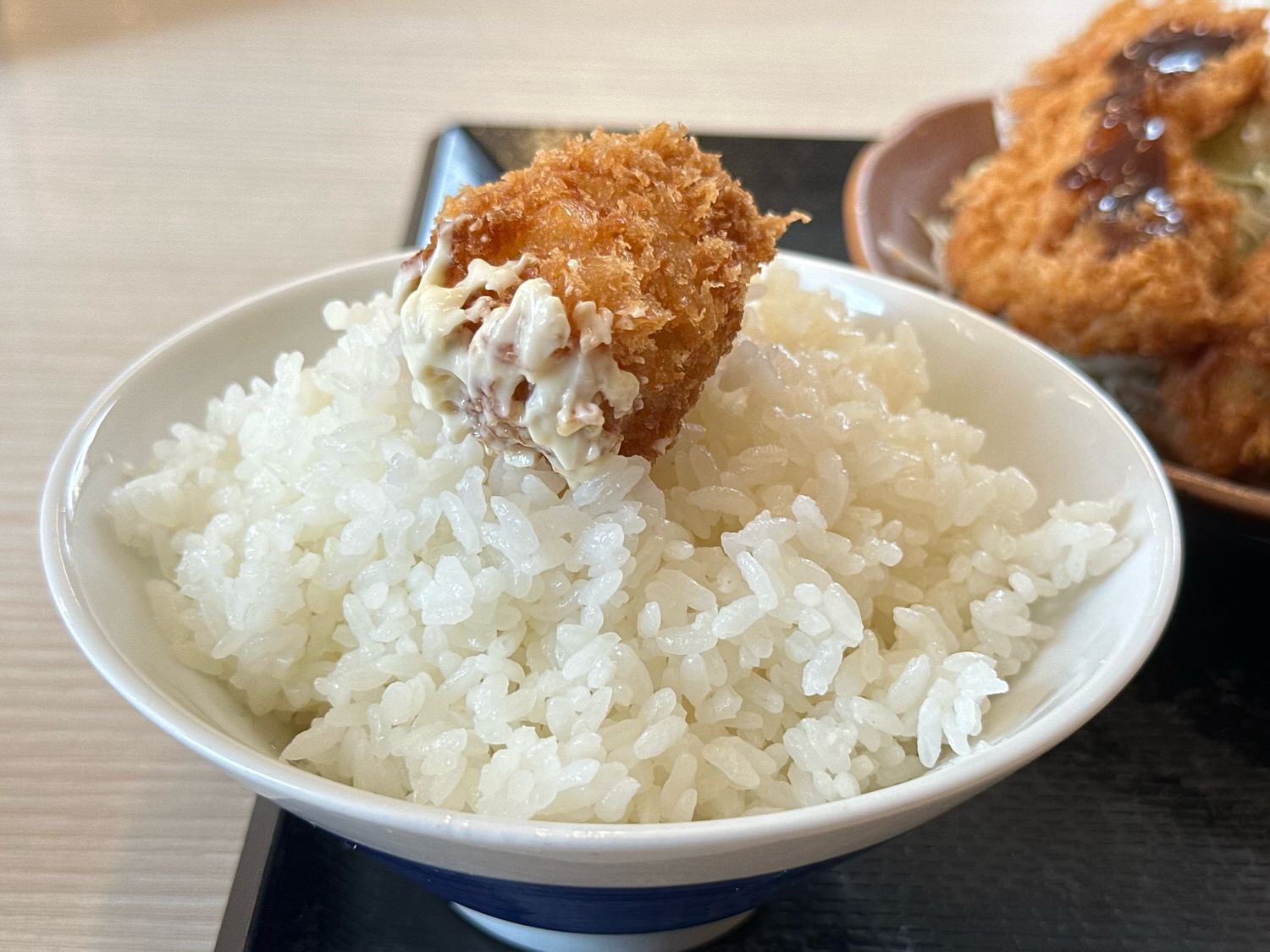 かつや 秋の海鮮フライ定食 013