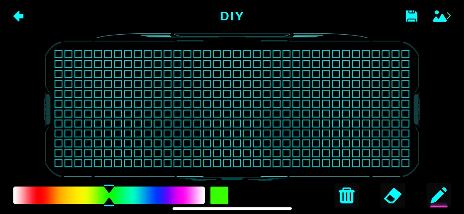 Led glass 023