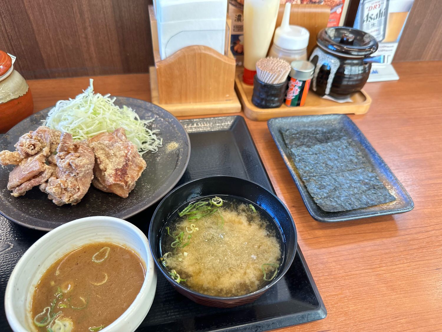 からやま 濃厚つけから定食 016