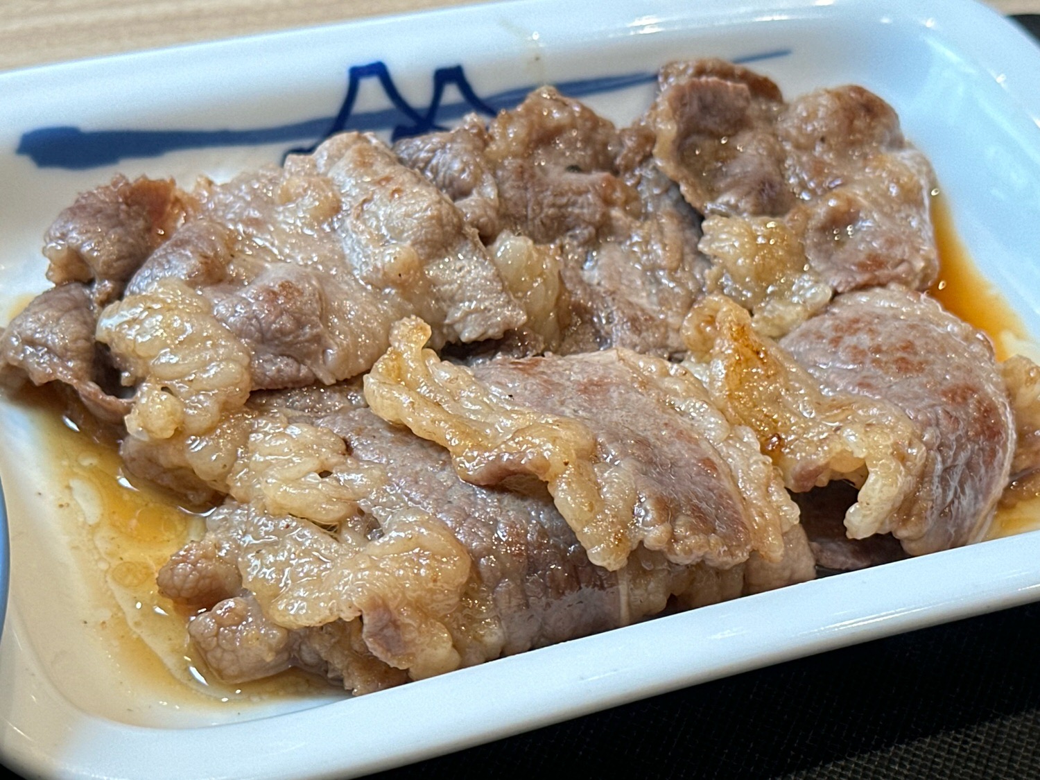 松屋 33%増量「カルビ焼肉定食」 008