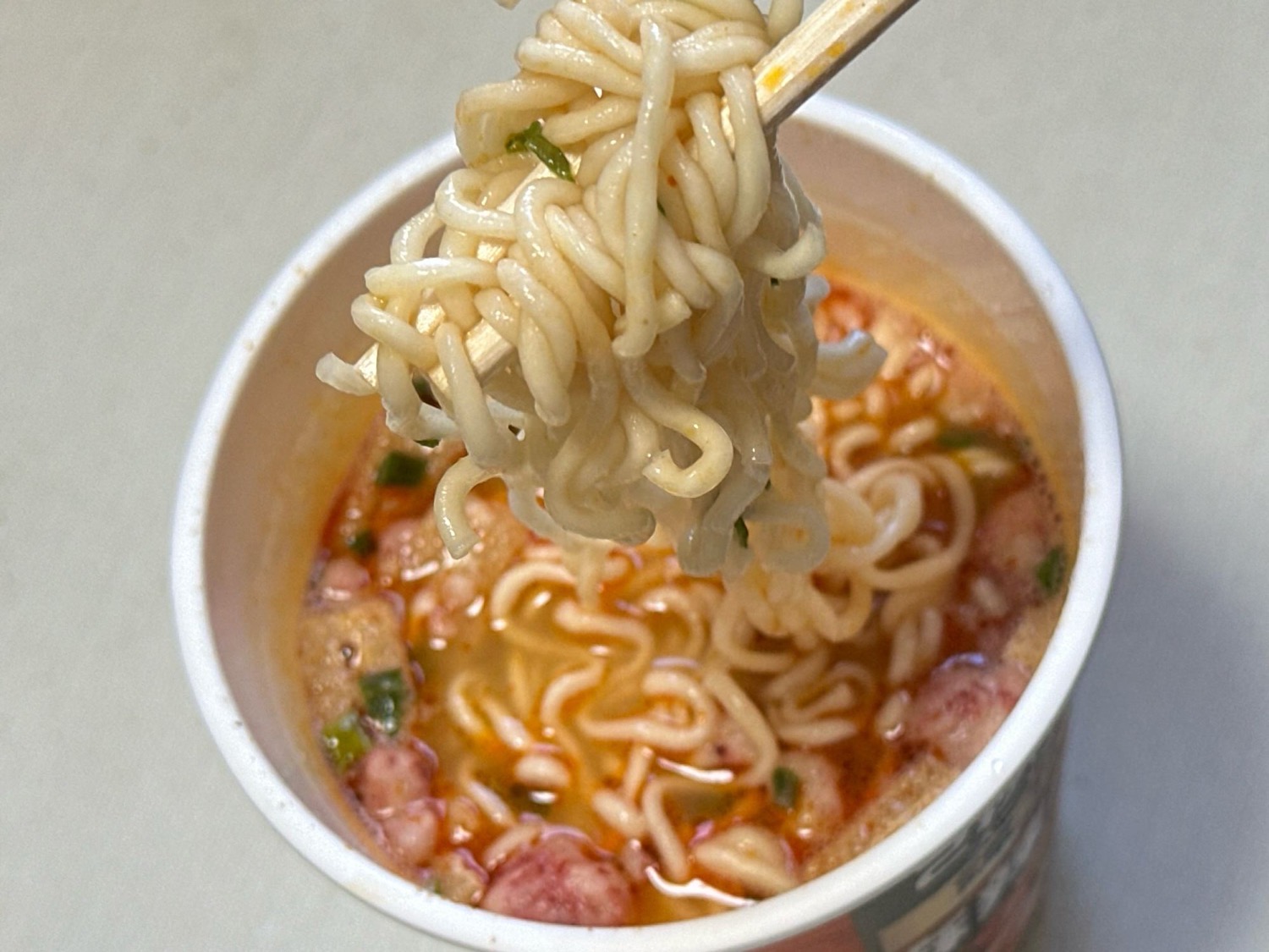 タムジャイサムゴー監修カップ麺「譚仔三哥監修 麻辣ラーメン」