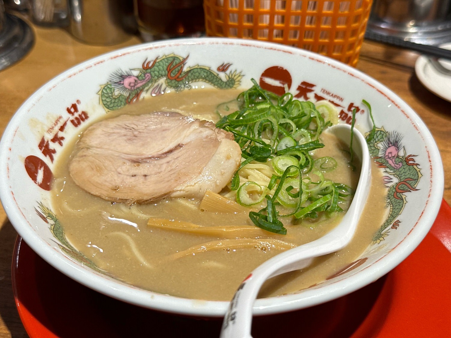 天下一品 新宿西口店 こってりラーメン