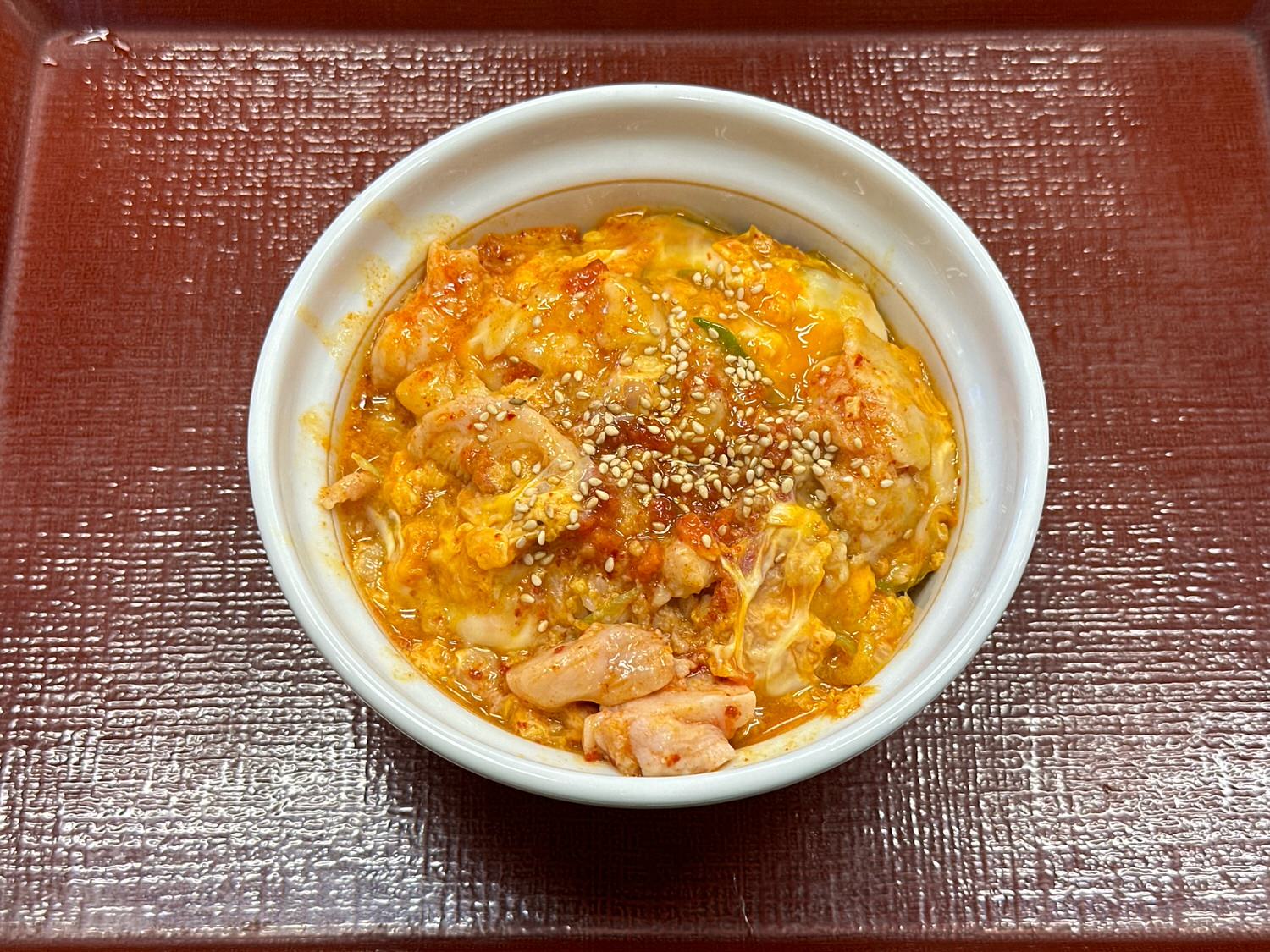 なか卯 旨辛親子丼