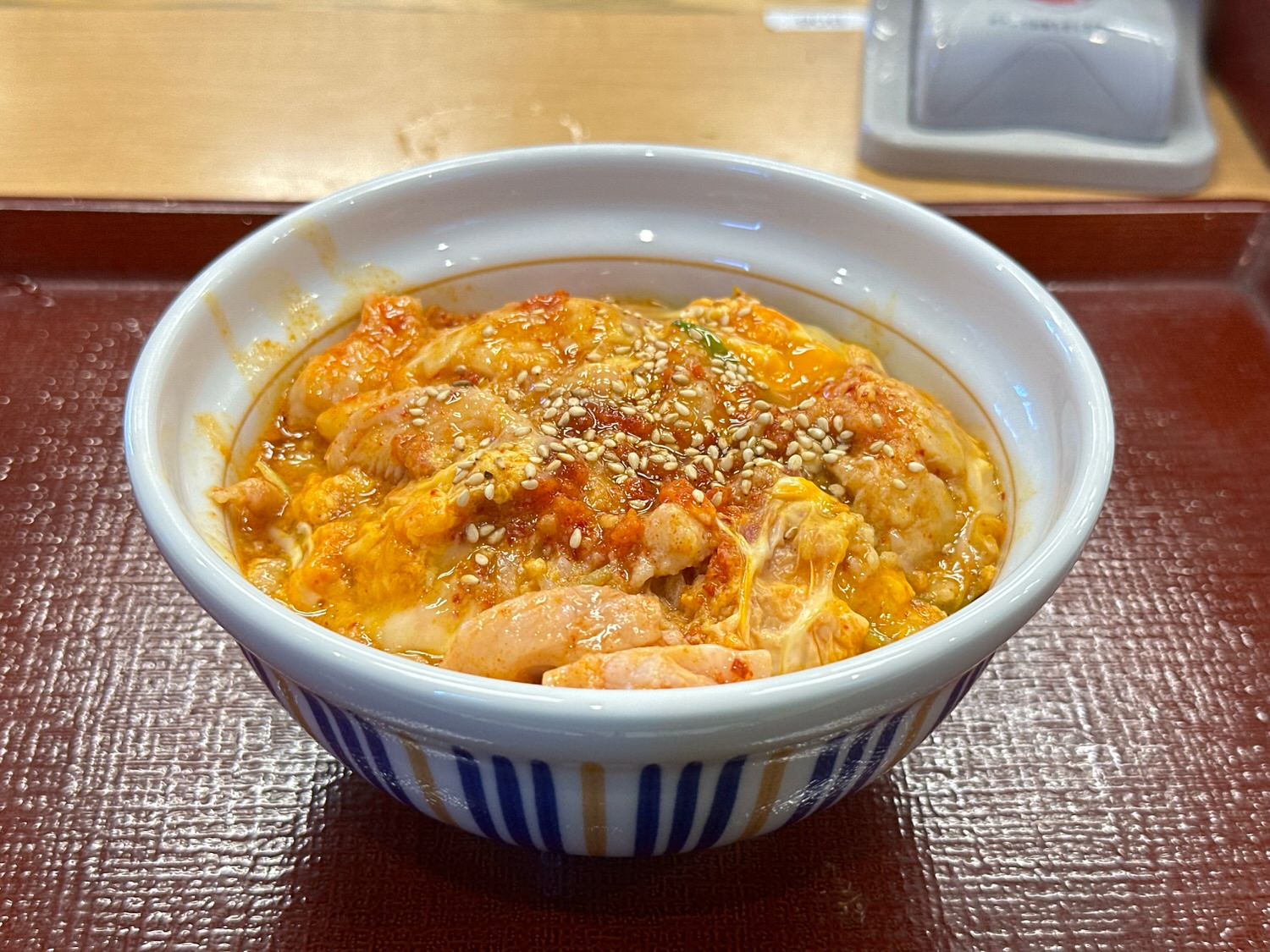 なか卯 旨辛親子丼