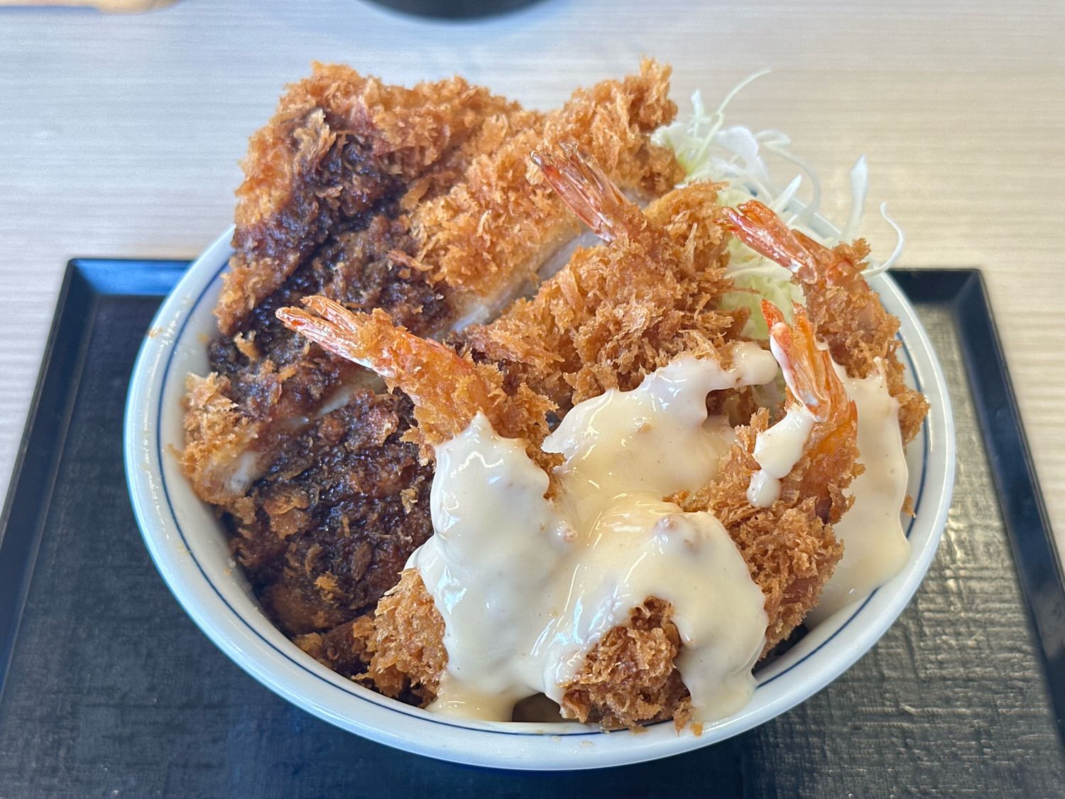 かつや 海老マヨとチキンカツの合い盛り