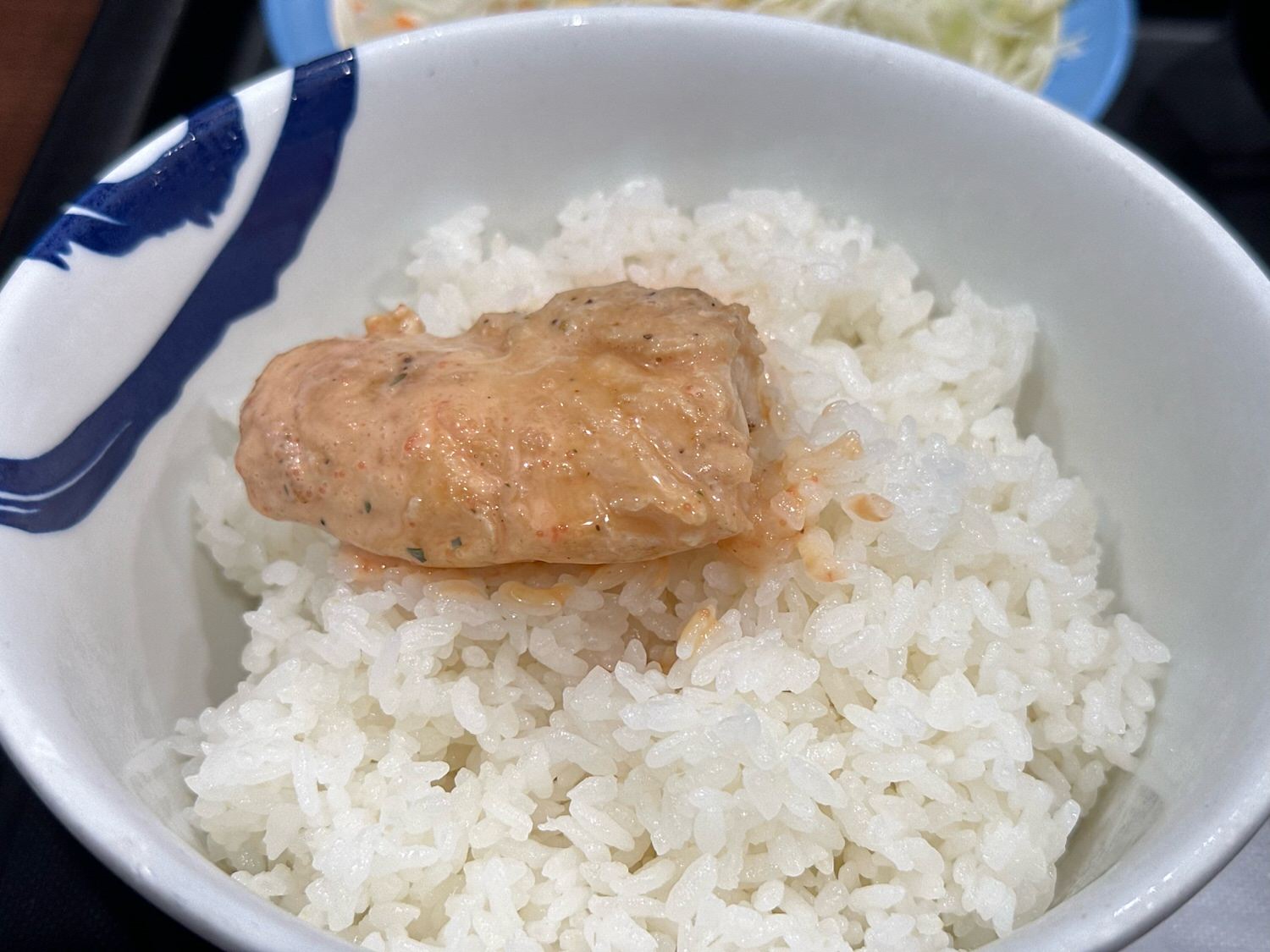 松屋 たっぷり明太タルタルチキン定食