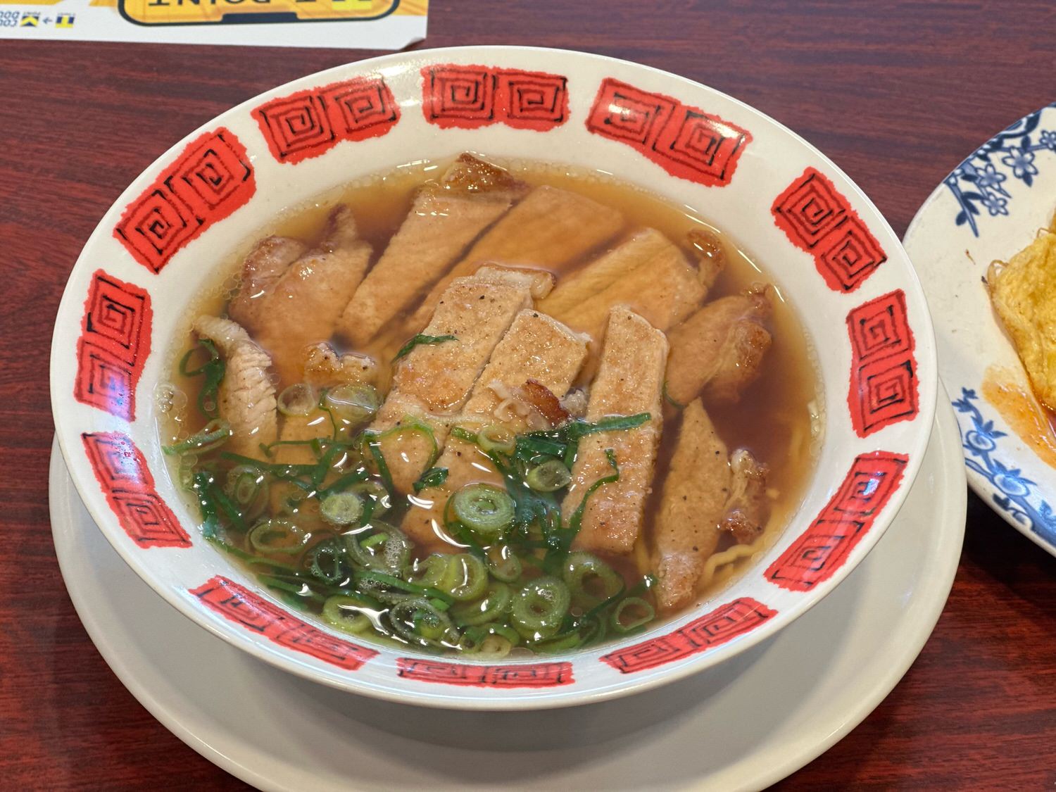 バーミヤン 台湾フェア ダブル排骨麺 蚵仔煎（オアチェン）