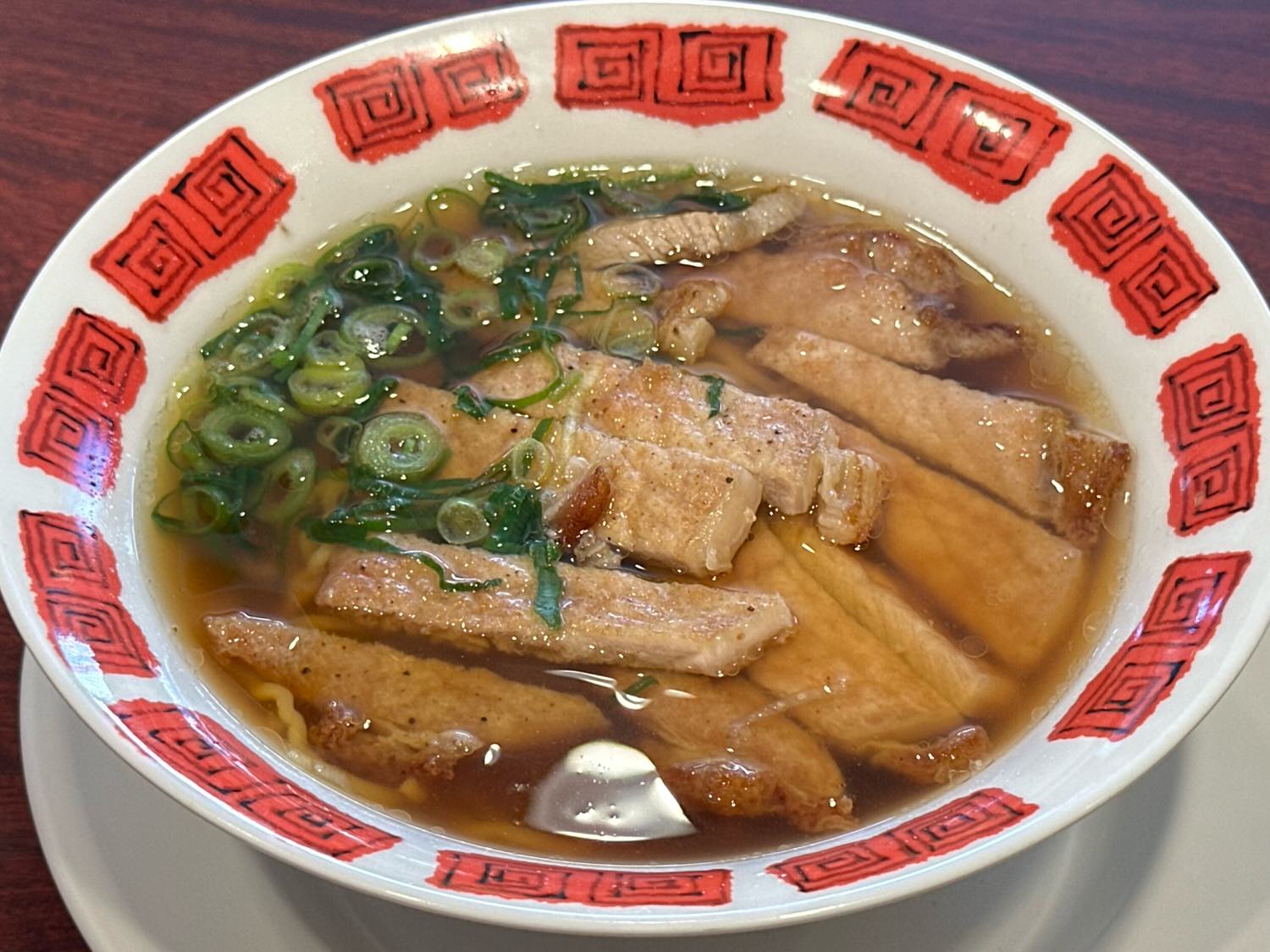 バーミヤン 台湾フェア ダブル排骨麺 蚵仔煎（オアチェン）