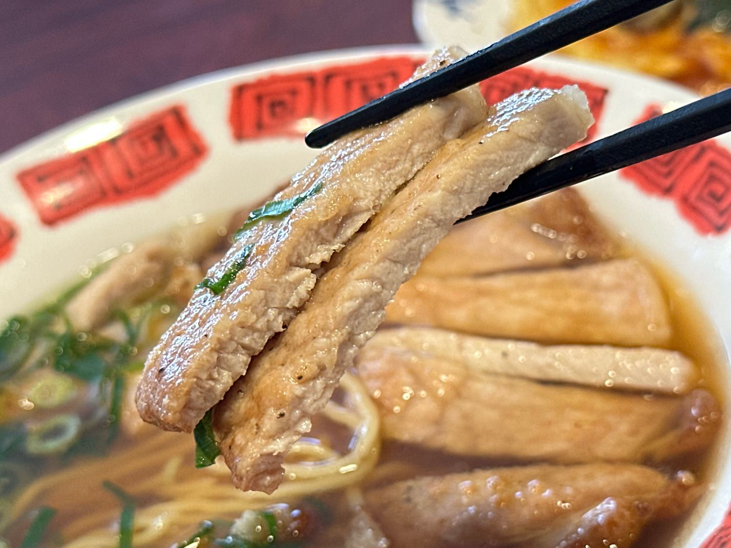 バーミヤン 台湾フェア ダブル排骨麺 蚵仔煎（オアチェン）