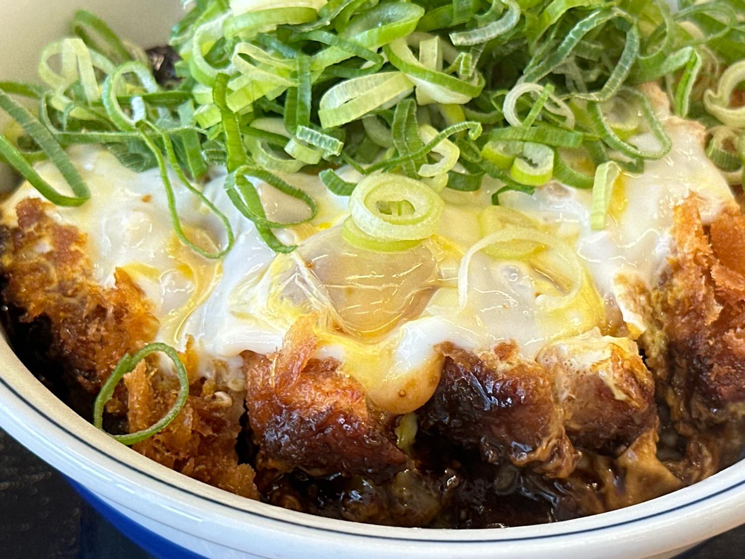 かつや ねぎ味噌ロースカツ丼 008.