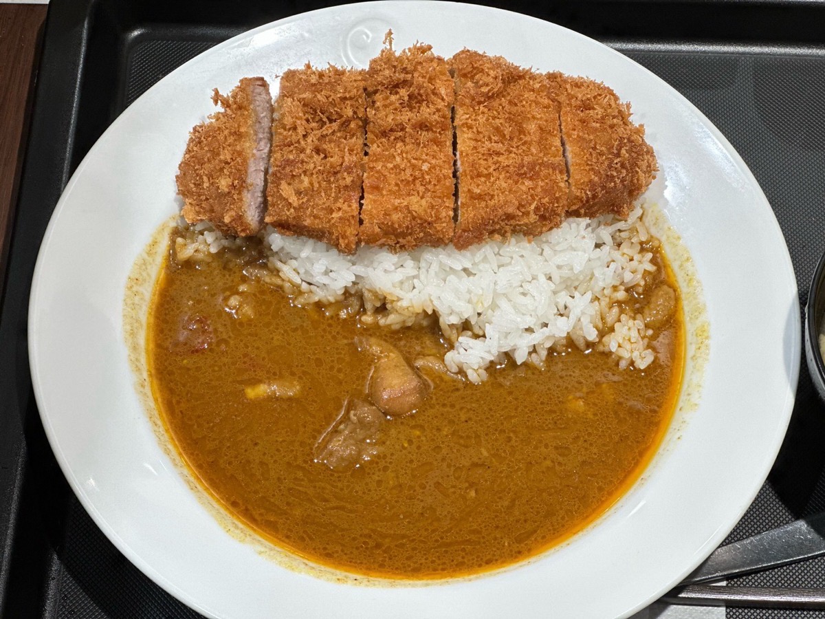 松屋 オリジナルチキンカレー カツカレー 006.