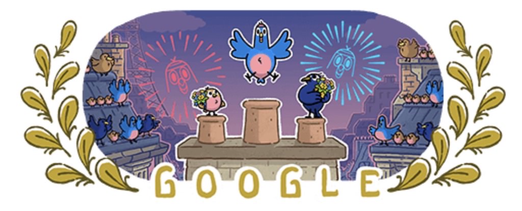 Google logo olympic.