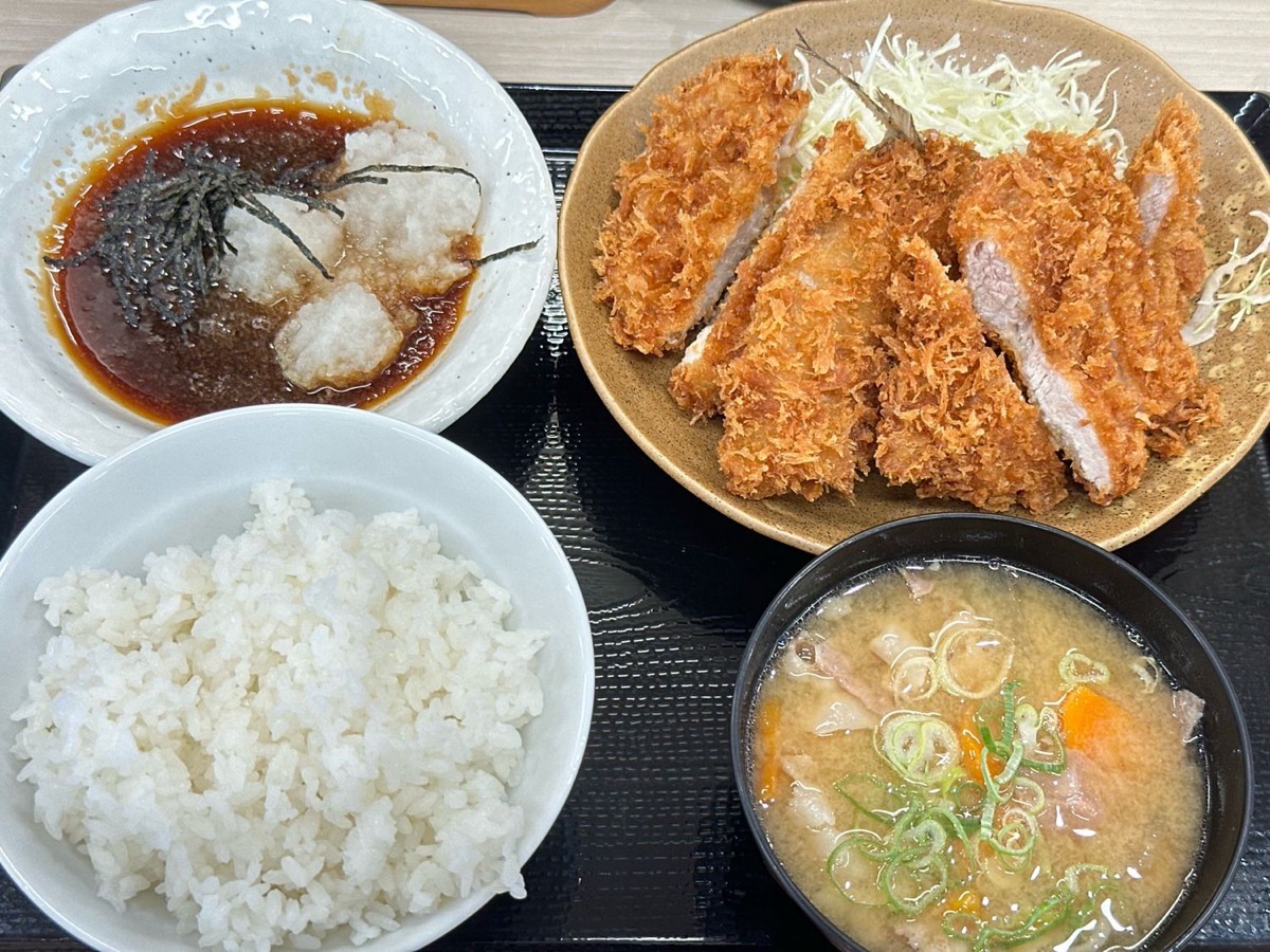 かつや おろしつけカツ定食 005.