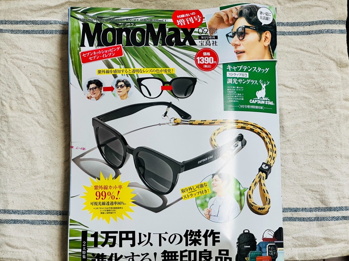 MonoMax キャプテンスタッグ 調光サングラス 000.