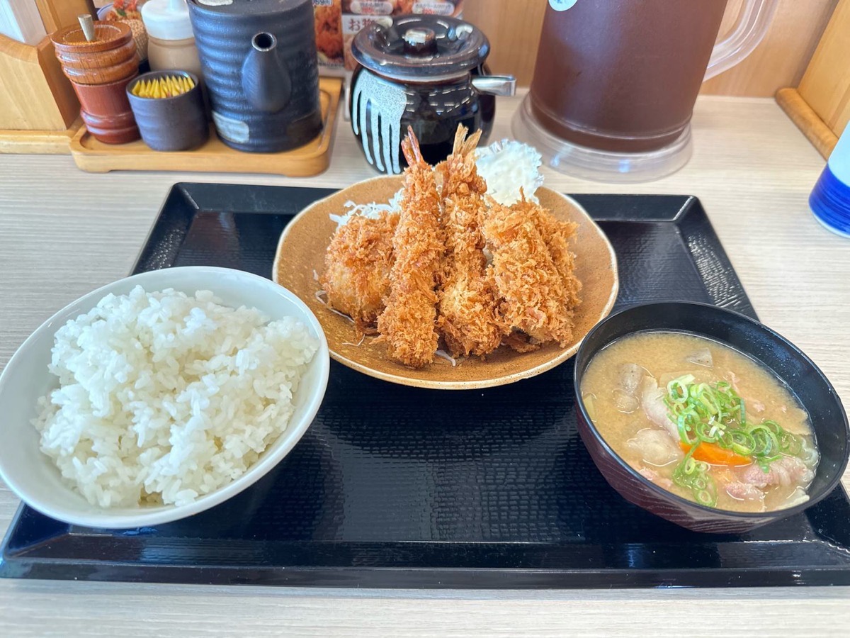 かつや 秋の海鮮フライ定食 004.