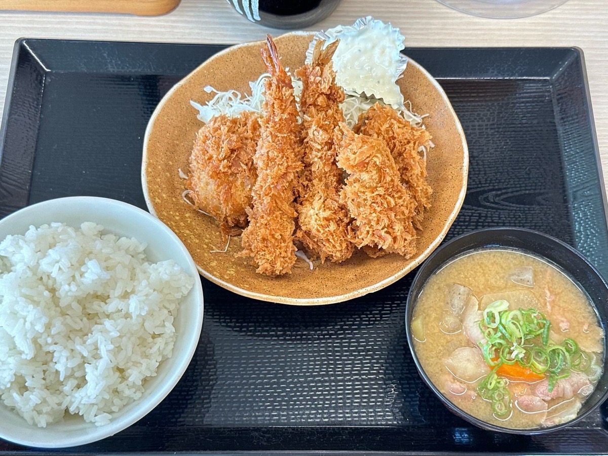 かつや 秋の海鮮フライ定食 006.