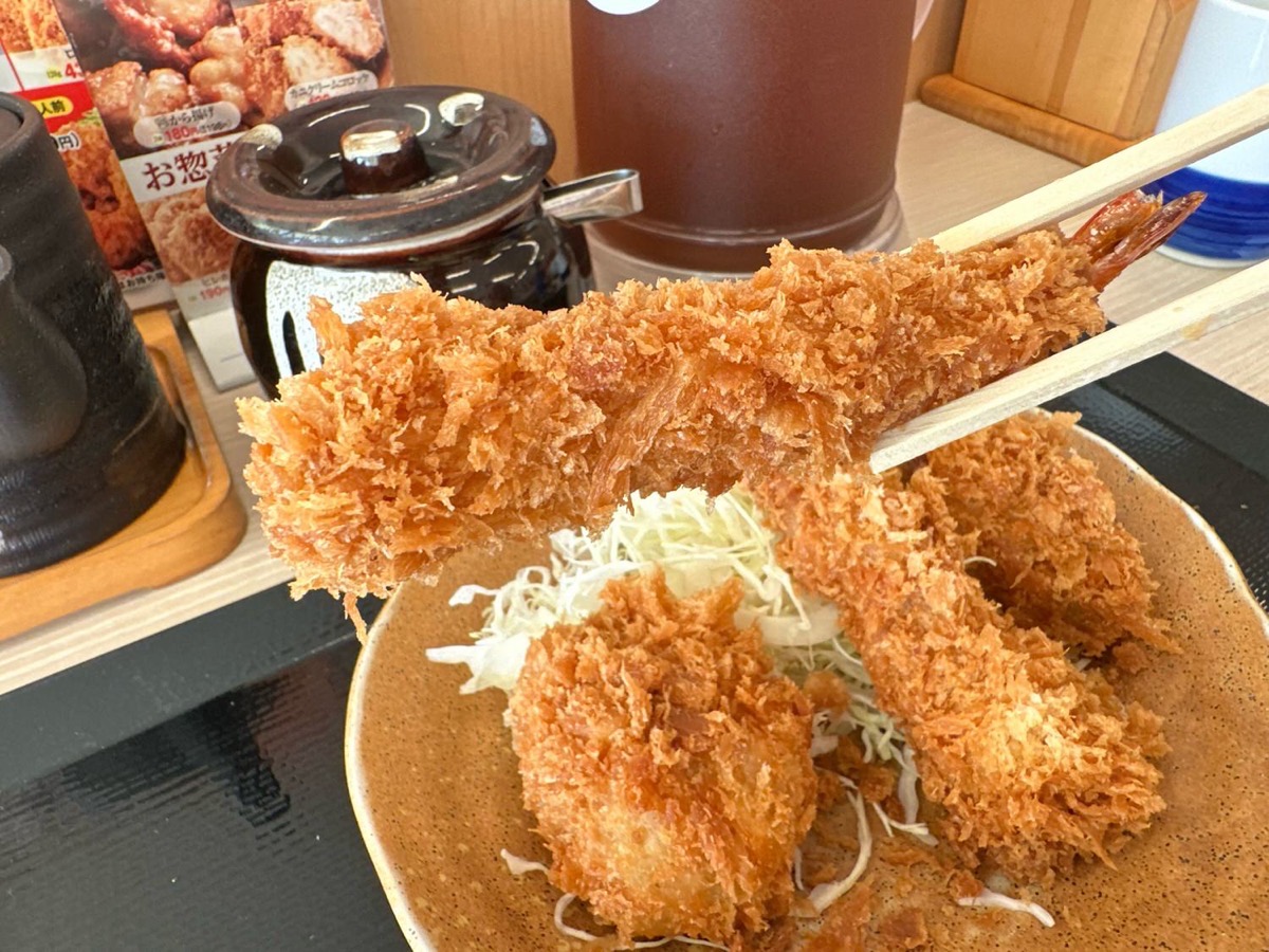 かつや 秋の海鮮フライ定食 021.