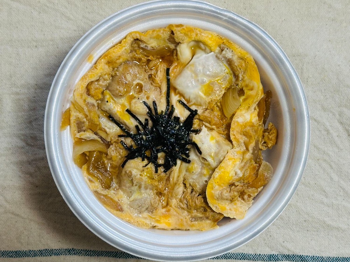 松屋 親子丼 009.