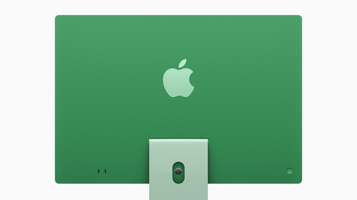 Apple iMac M4 green iMac.