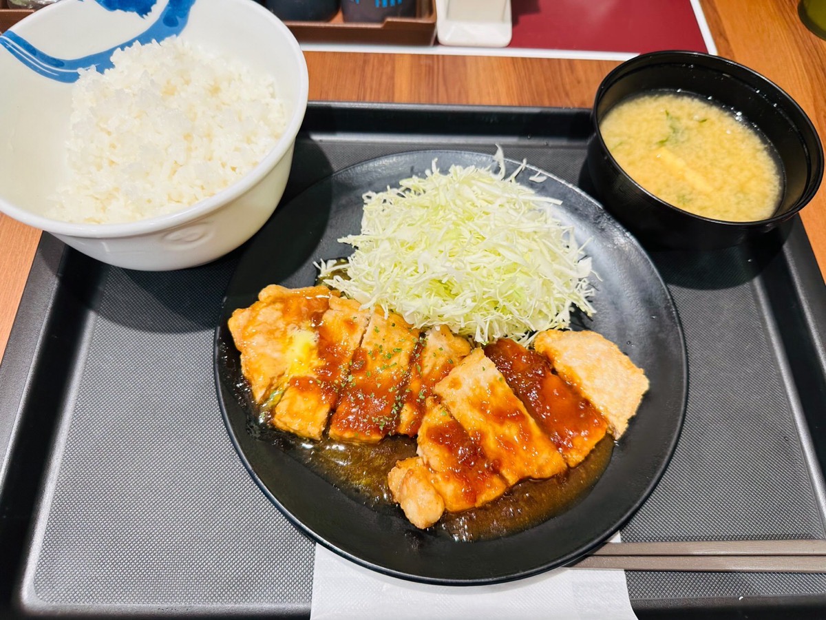 松のや ポークフライドステーキ定食 000.