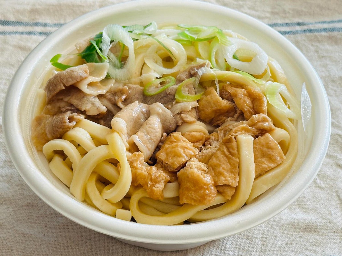 セブンイレブン 深谷ねぎの肉汁うどん 009.