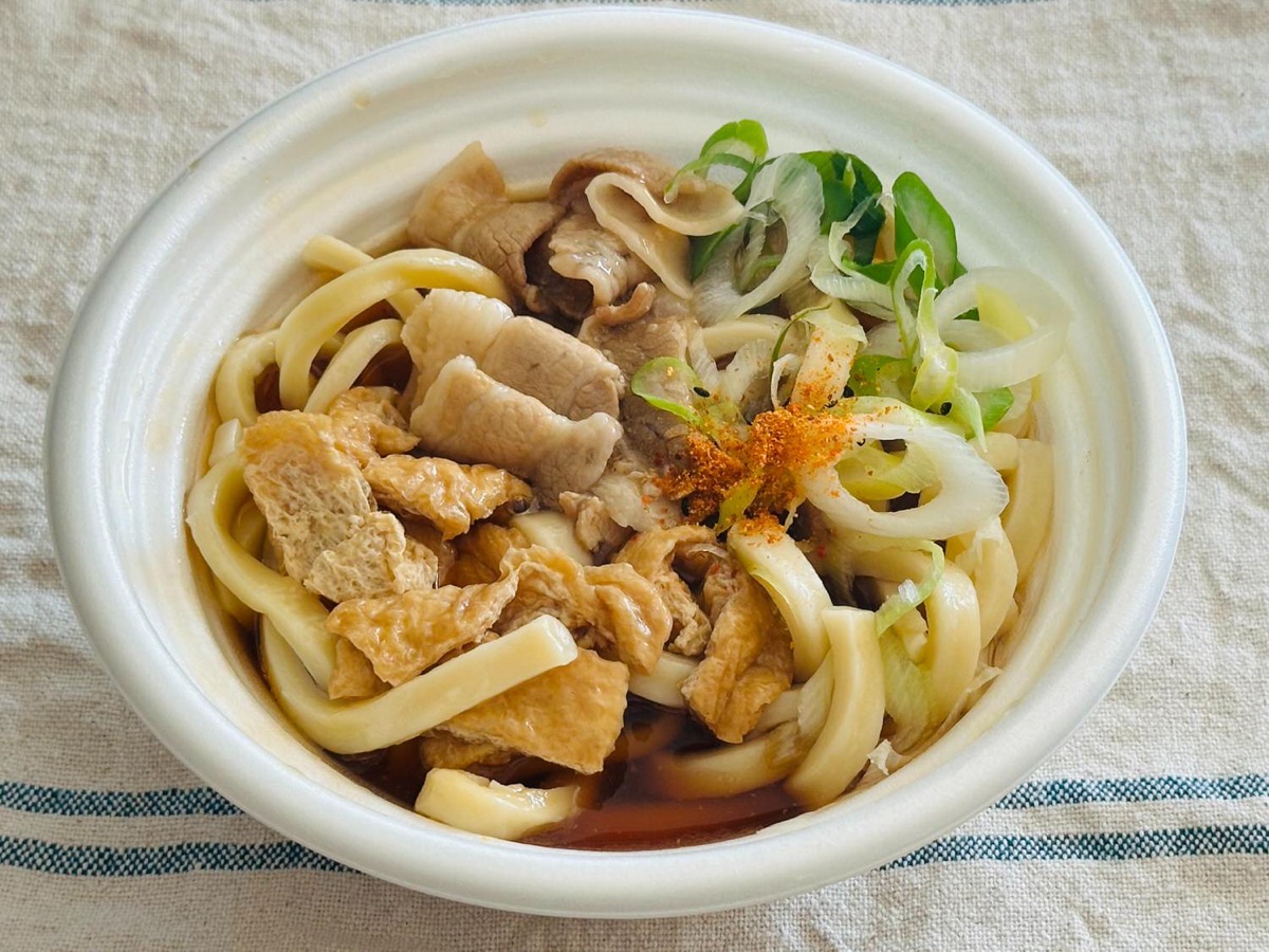 セブンイレブン 深谷ねぎの肉汁うどん 014.