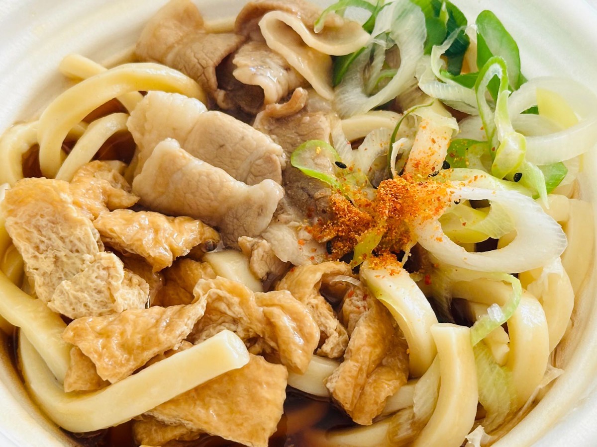 セブンイレブン 深谷ねぎの肉汁うどん 015.