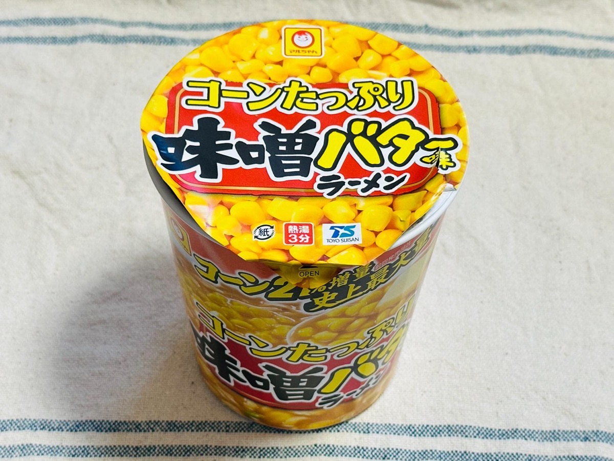 マルちゃん 味噌バター味ラーメン 009.