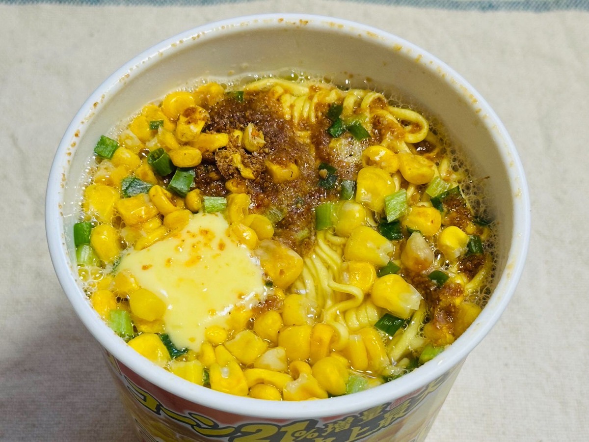 マルちゃん 味噌バター味ラーメン 012.