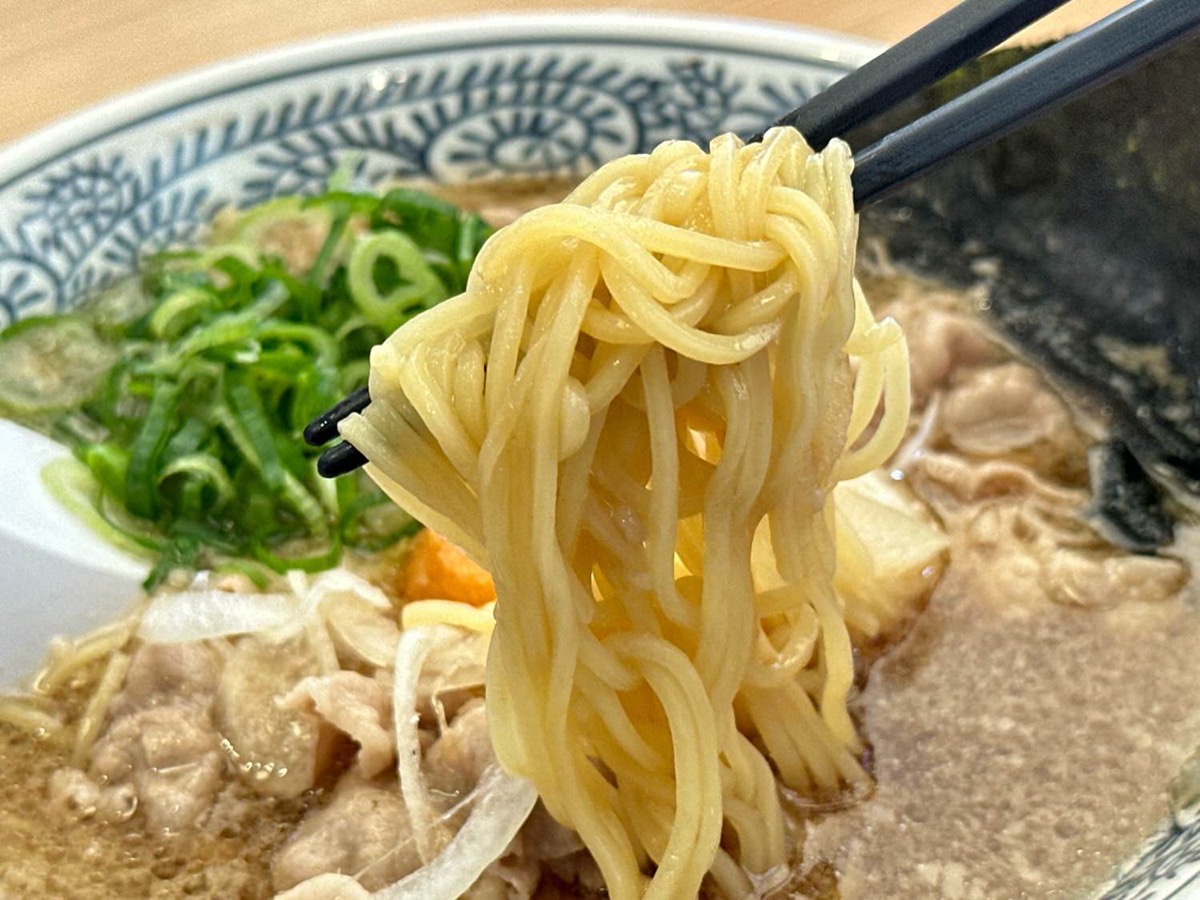 丸源ラーメン 肉そば 014.