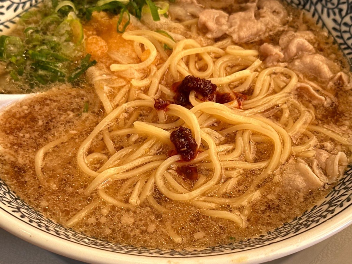 丸源ラーメン 肉そば 019.