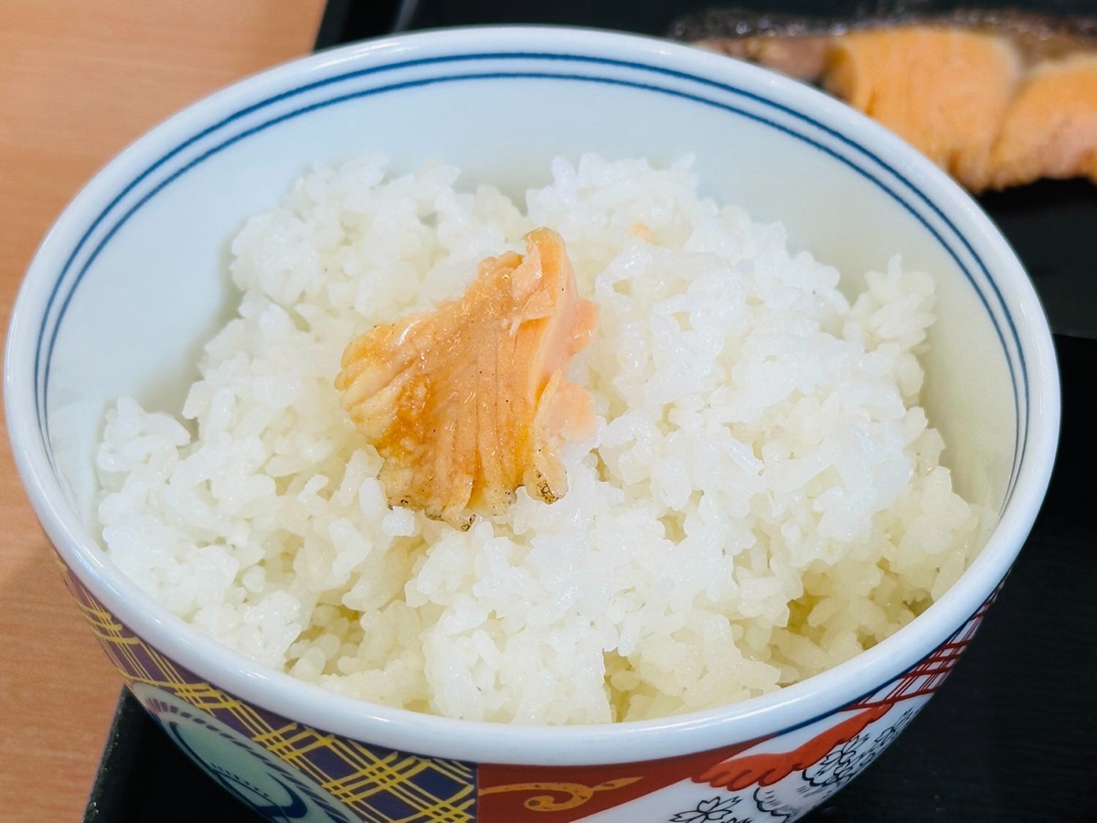 吉野家 焼魚牛小鉢定食 009.