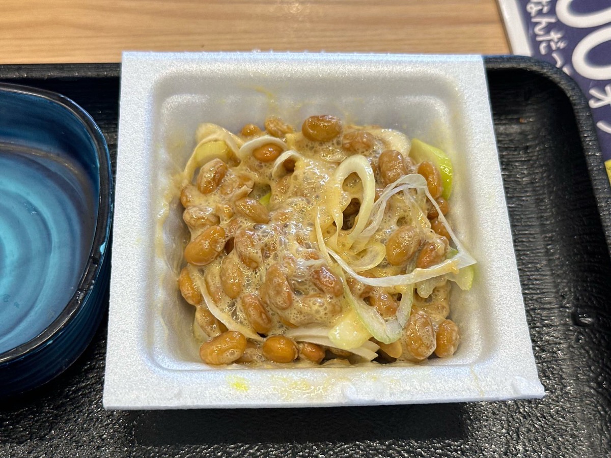 吉野家 納豆定食 008.