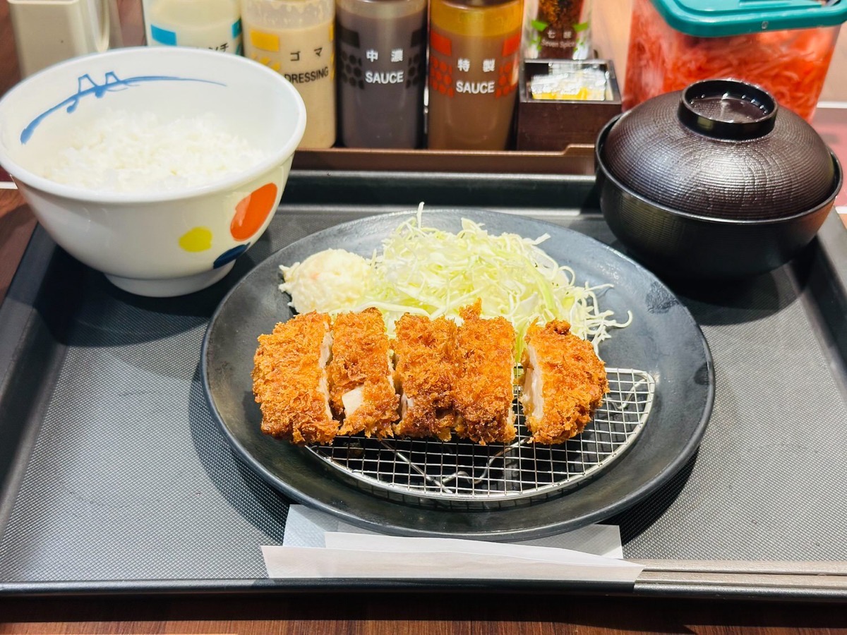 松のや 得朝チキンかつ定食 000.