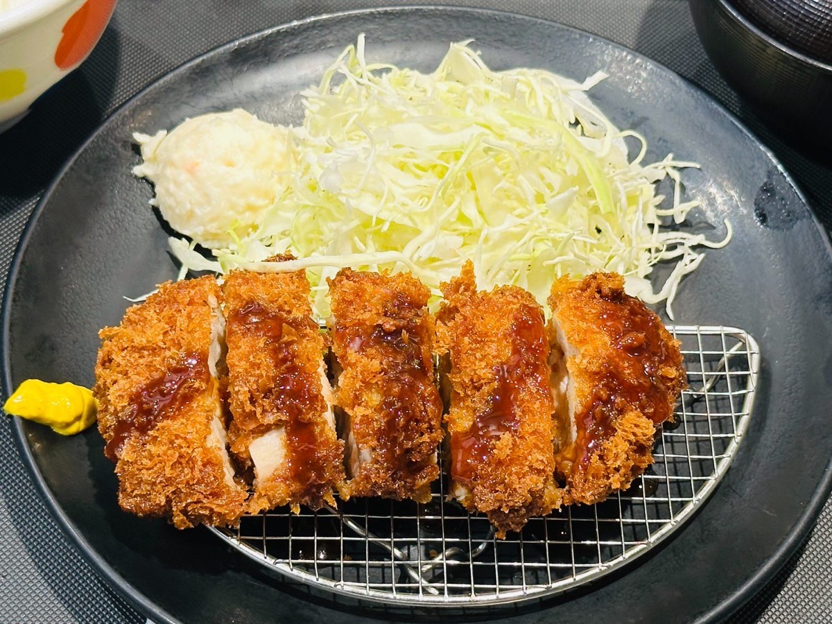 松のや 得朝チキンかつ定食 008.