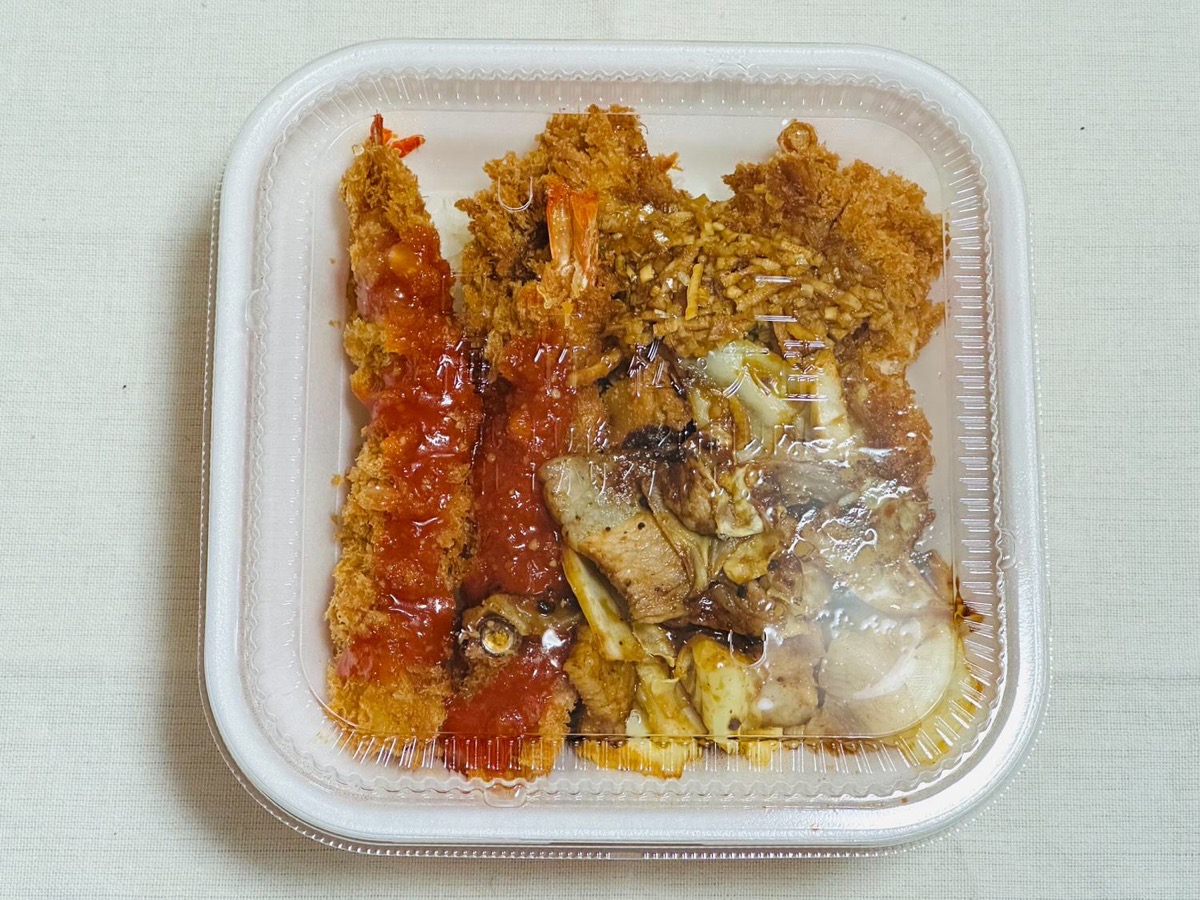 かつや かつやの中華ざんまい丼 003.