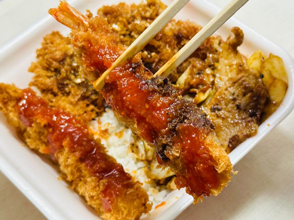 かつや かつやの中華ざんまい丼 022.