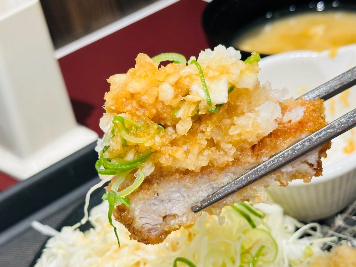 松のや 鬼おろしポン酢ロースかつ定食 016.