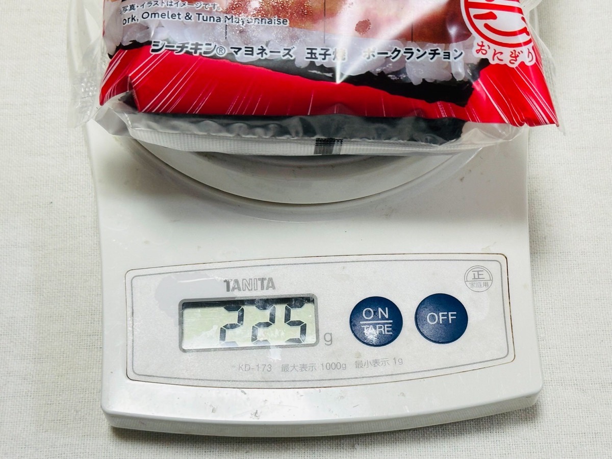 ローソン 盛りすぎ！具！おにぎり ポーク玉子 000.